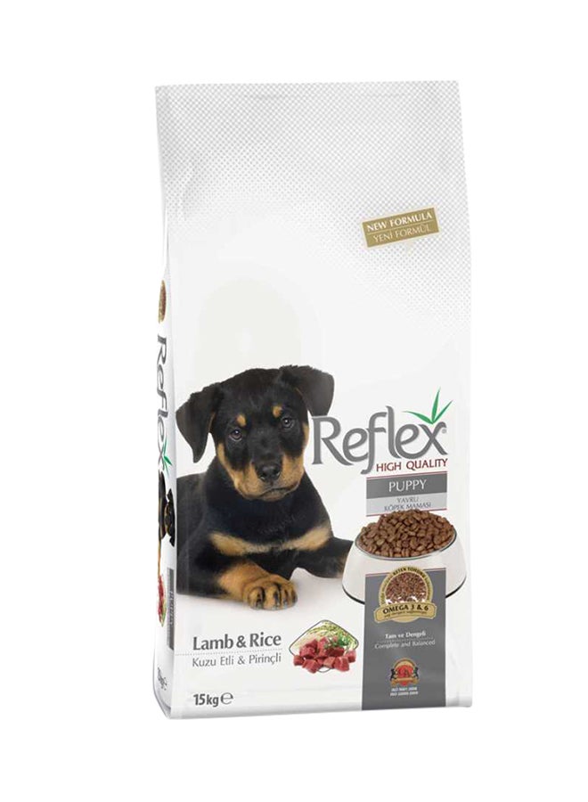 REFLEX Puppy Food Lamb And Rice 15kg