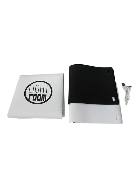Photography Light Box With Built-In Light White