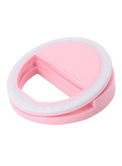 Generic LED Ring Flash Light Pink/White  - Image 1