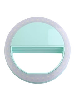 Generic LED Ring Flash Light Green/White  - Image 1