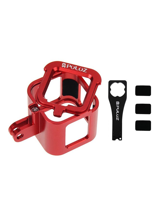 Generic PU158 Protective Case For GoPro Hero 4 Red  - Image 1
