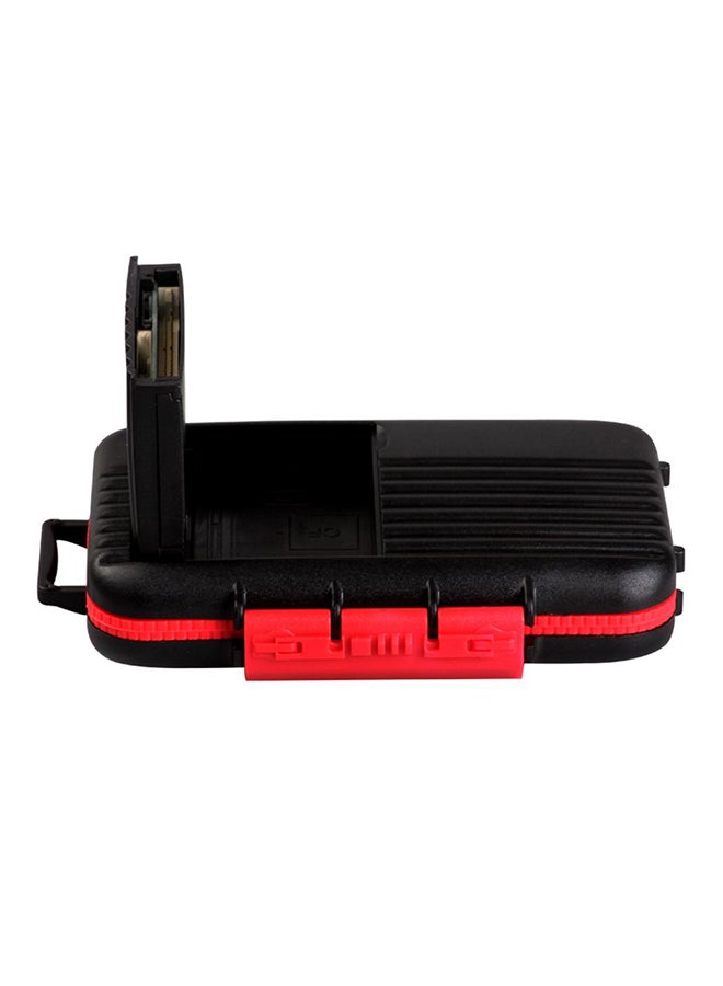 2-In-1 Card Reader And Card Storage Case Black  - Image 1