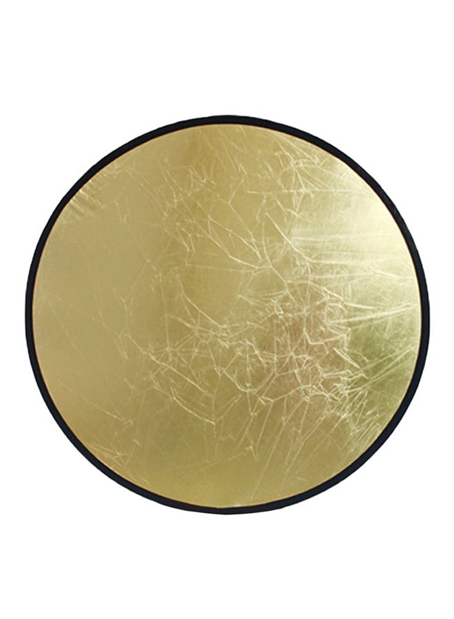 Generic 2-In-1 Light Reflector Disc 110cm Gold/Silver  - Image 1