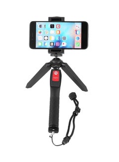 Generic Wireless Selfie Stick With Tripod Black  - Image 1