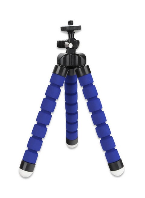 Camera Tripod With Mount Bracket Blue