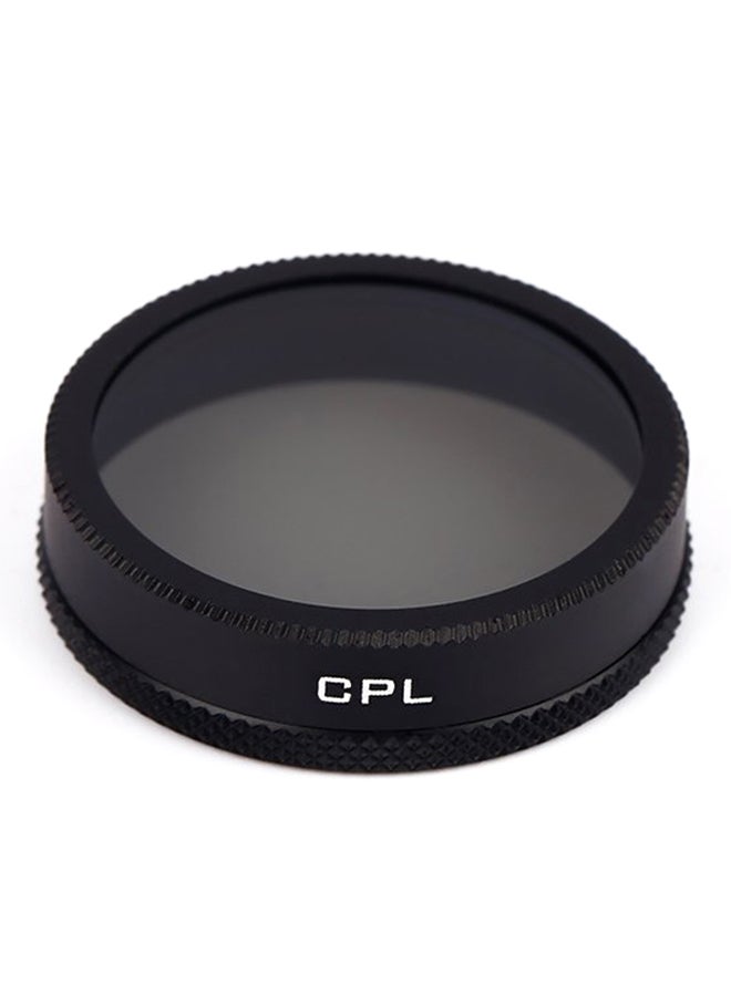 Generic - Circular Polarizing Filter Lens For PGY DJI Phantom 3/4 Black - Image 1