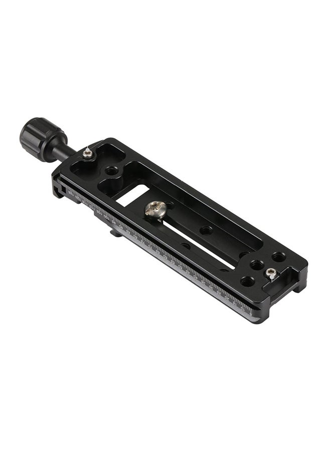 Railway Nodal Slide Quick Release Plate Black  - Image 1