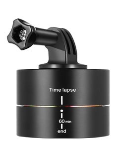 Generic 360-Degree Rotation Automatic Time Lapse Stabilizer Black  - Image 1