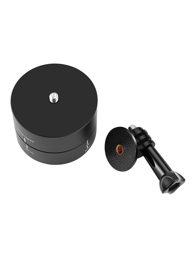 Generic - 360-Degree Rotation Automatic Time Lapse Stabilizer Black - Image 1