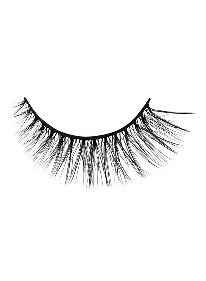 3-Pair False Eyelashes X15 Set Black - Image 2