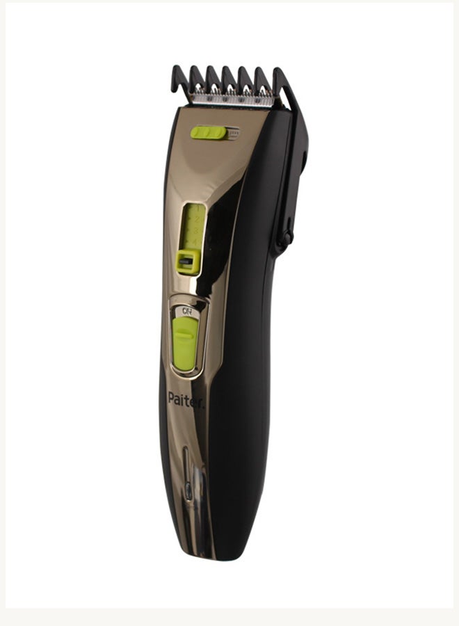 Paiter Electric Rechargeable Hair Clipper Black/Brown - Image 1