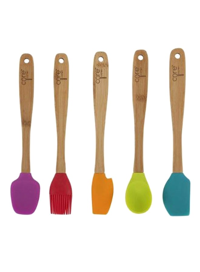 Core 5-Piece Mini Spatula Set Multicolour 