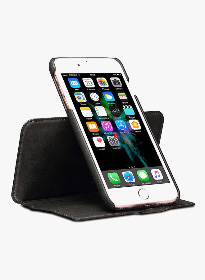 Suteni Detachable Flip Leather Case Cover For Apple iPhone 7 Plus/8 Plus Black - Image 3