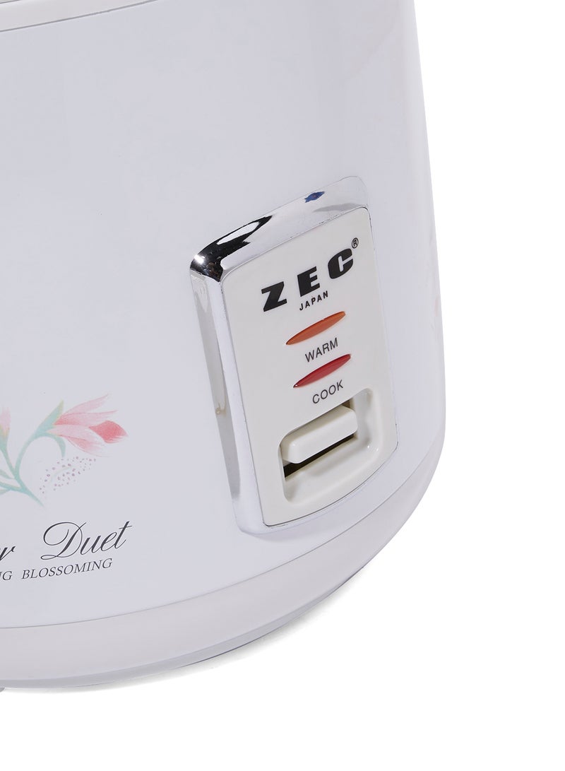 ZEC Electric Rice Cooker 2.2L 2.2 L ZRC-3022 White/Pink/Yellow - Image 5