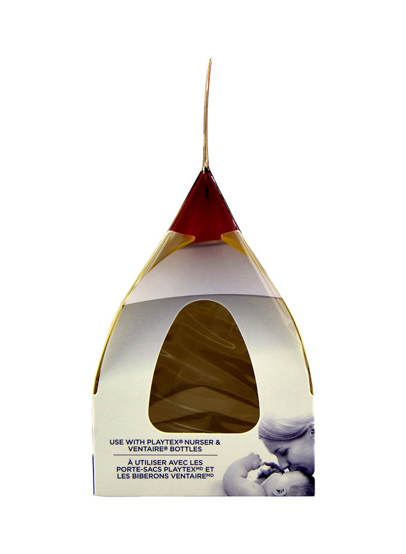 playtex 2 Piece Natura Latch Silicone Nipple, 0 - 3M+, 93900327 - Image 2