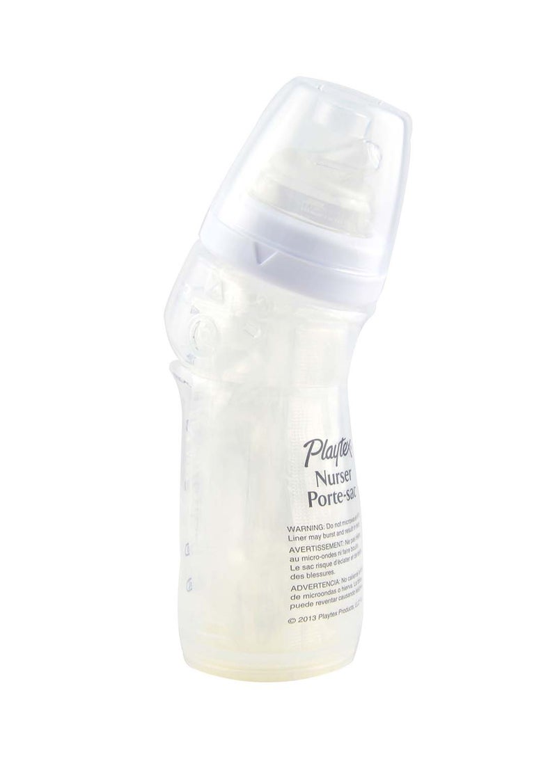 playtex - Nurser With Drop-Ins Liner Feeding Bottle (3m+) - Image 1