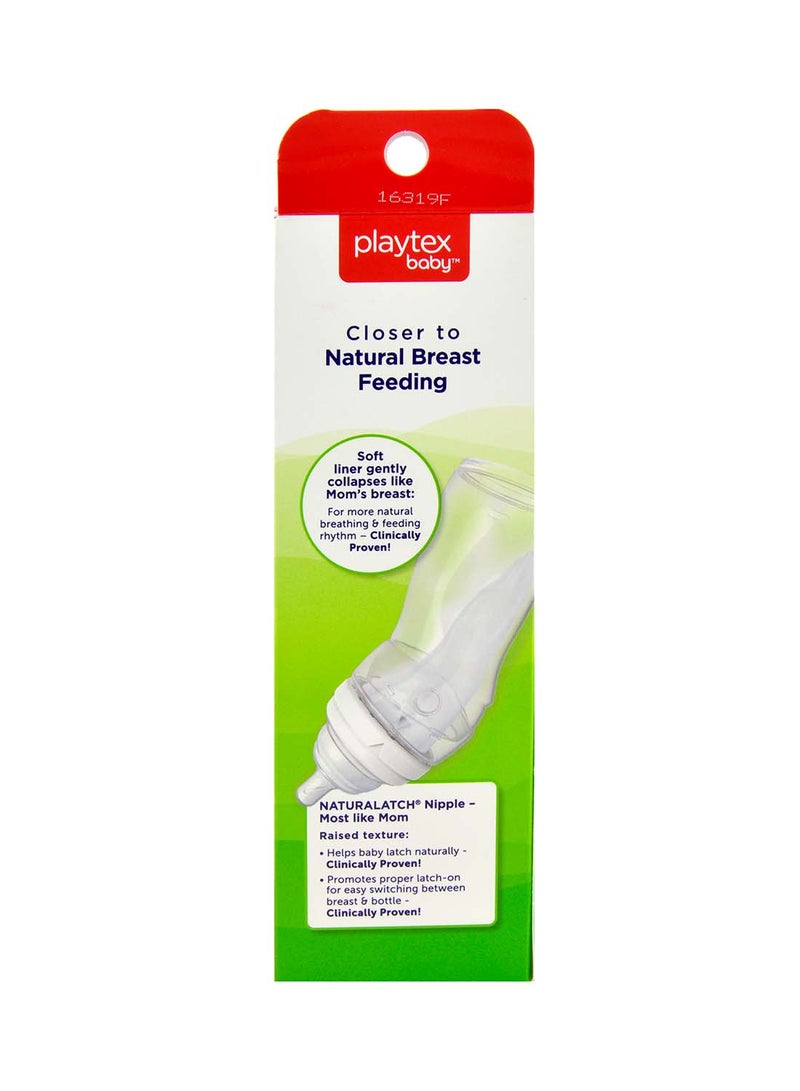 playtex - Nurser With Drop-Ins Liner Feeding Bottle (3m+) - Image 1
