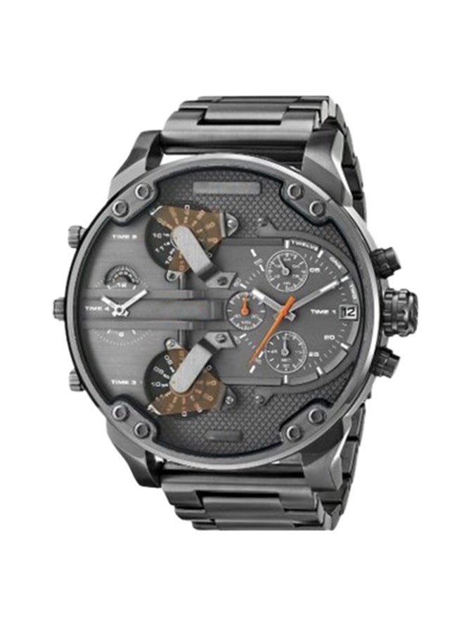 men Stainless Steel Chronograph Watch DZ7333