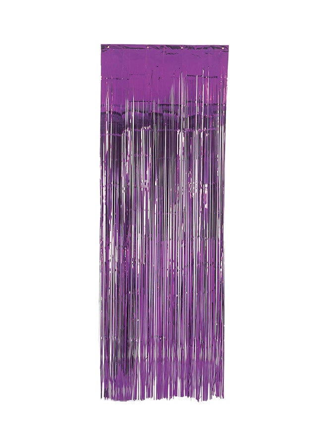 Amscan Metallic Fringe Curtain Shimmer 8 x 3feet Decorations Party Supplies 8 x 3feet
