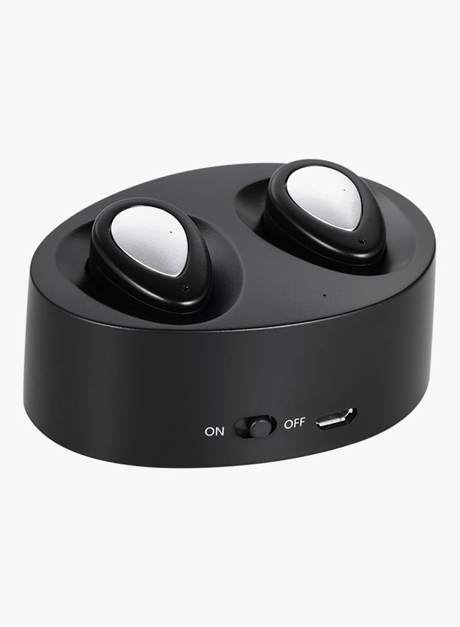 دوكولر سماعة رأس داخلية لاسلكية بخاصية البلوتوث أسود/فضي - Image 3