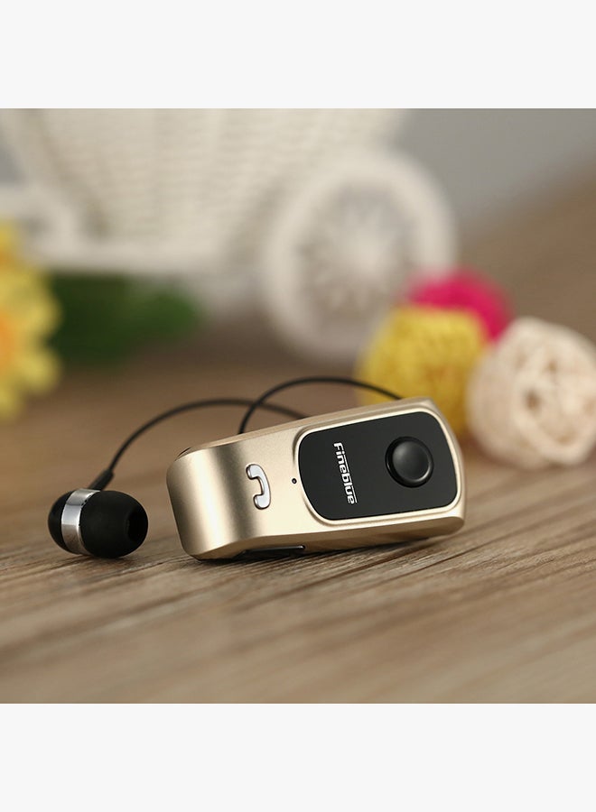 Fineblue - Bluetooth Stereo Headset With Vibrating Alert Gold - Image 1
