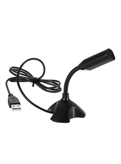 docooler 360° Adjustable Usb Desktop Microphone Black  - Image 1