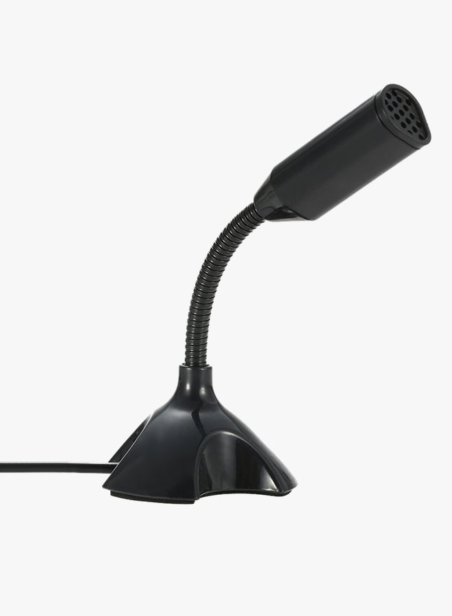 docooler 360° Adjustable Usb Desktop Microphone Black - Image 3