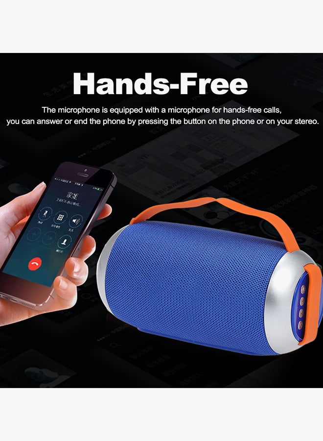 docooler Portable Wireless Bluetooth Speaker Dark Blue  - Image 4
