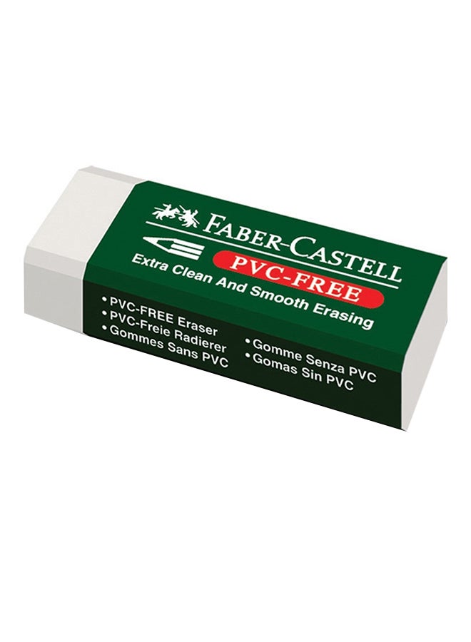 PVC Free Eraser White