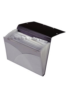 Foldermate Style Plus Foolscap Expanding File Grey/Black 