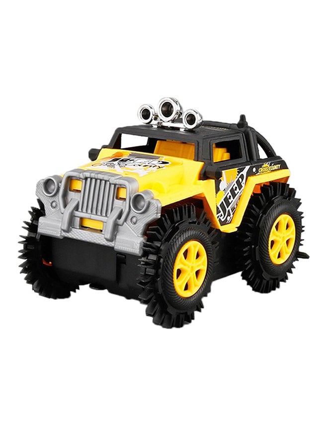 Coolplay - Electric Stunt Flip Toy Car Multicolour Durable Made Up With Premium Quality Multicolour 4.13x2.95x3.15inch - Image 1