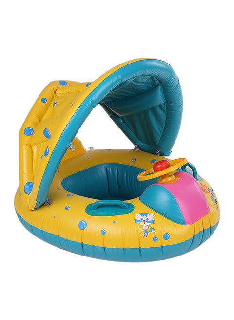 Inflatable Pool Ride On Ring 72x 38x 58cm