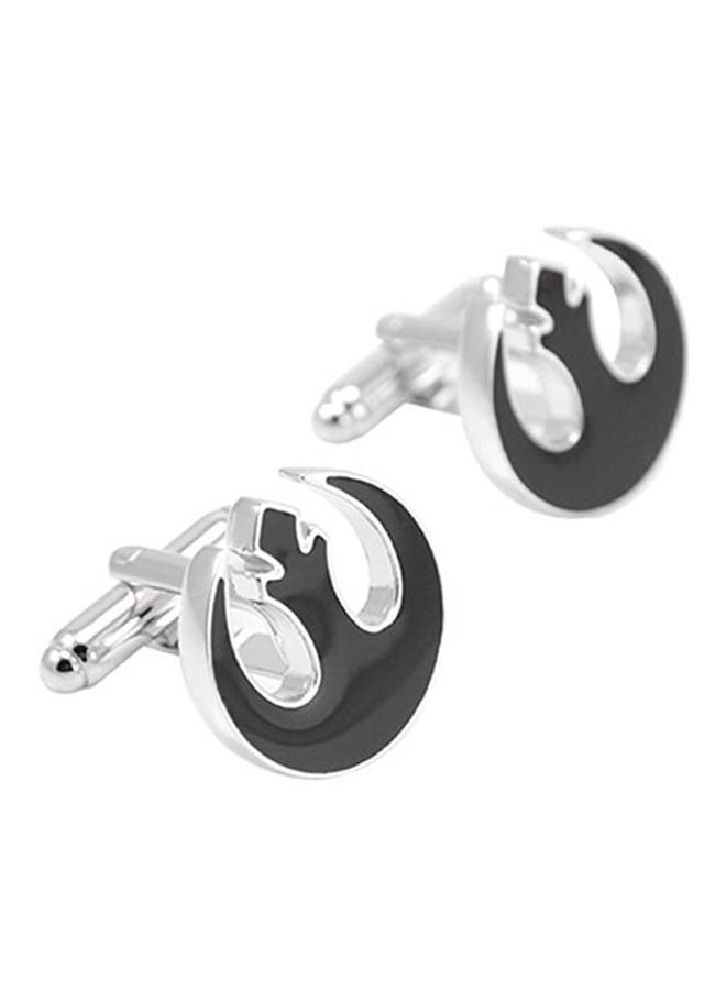 QiaoKai One Pair Stylish All Match Chic Design Cufflinks  - Image 3