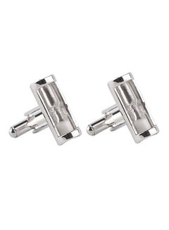Crystal Hourglass Modelling Sample Fashion Cufflinks