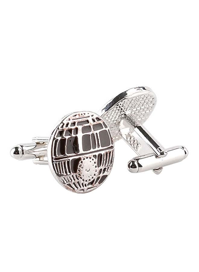 كياوكاي زوج من أزرار أكمام قمصان عصرية وأنيقة مصنوعة من خليط معدني - Image 1