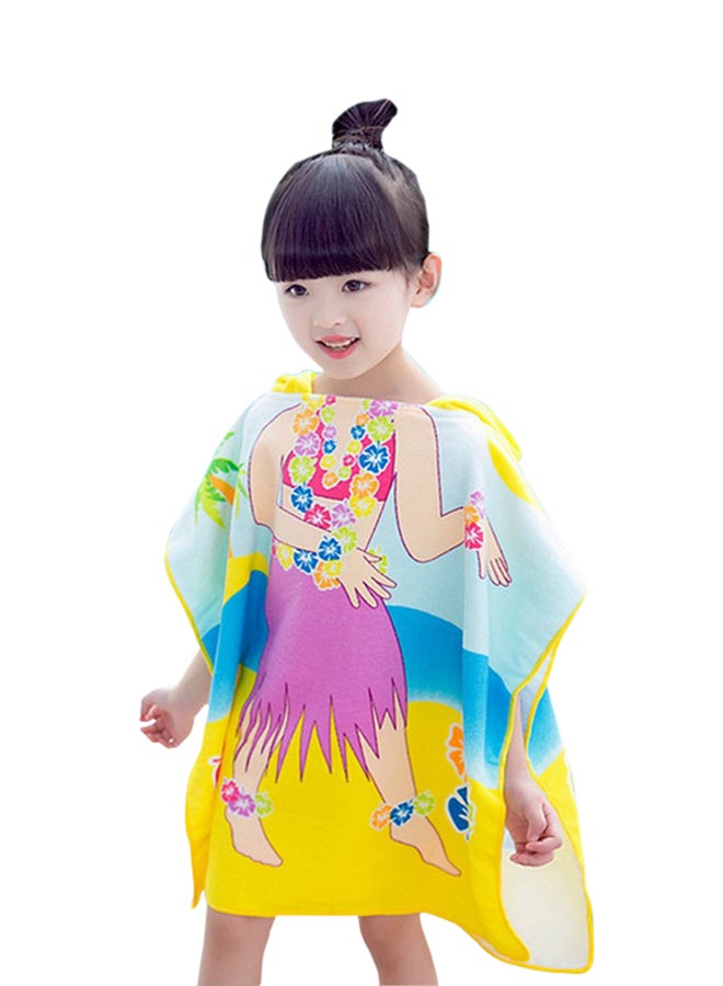 Little Girl Hooded Cloak Towel 