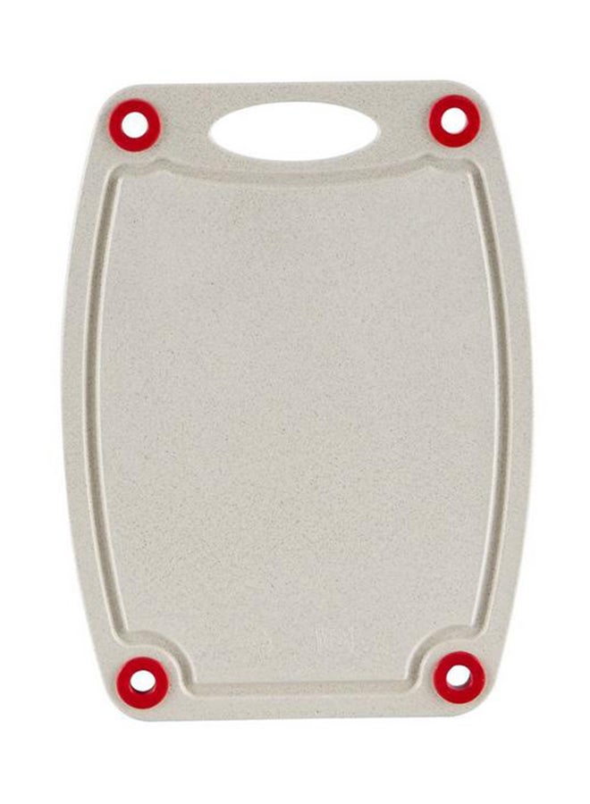 لوح تقطيع فضي / أحمر