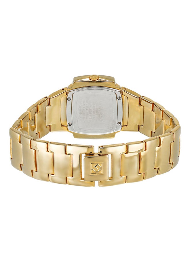 Geneval of Switzerland Women's Water Resistant Stainless Steel Analog Watch GBS616GG  - Image 2