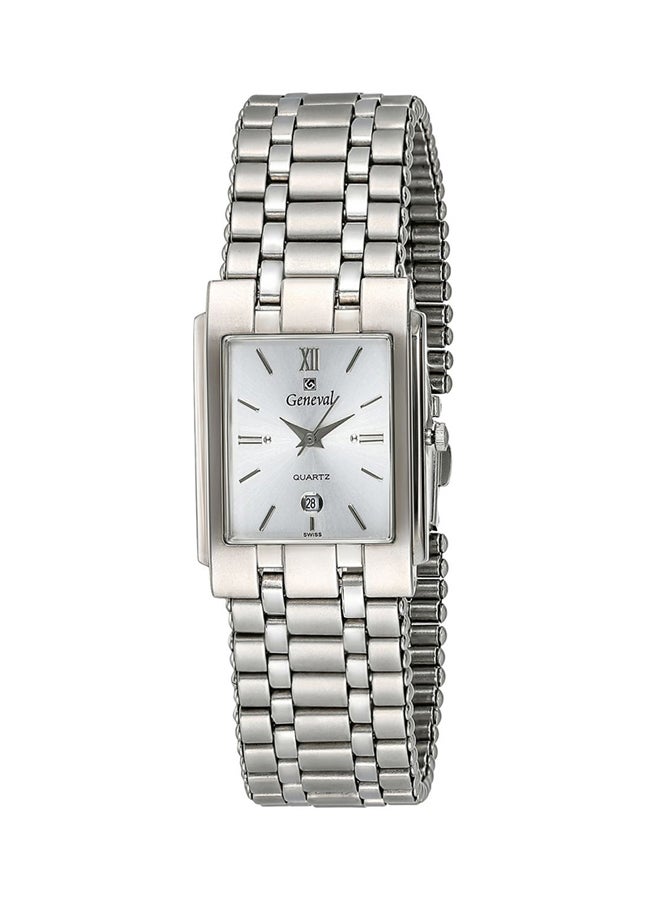 Geneval of Switzerland men Water Resistant Stainless Steel Analog Watch GM205WW  - Image 1