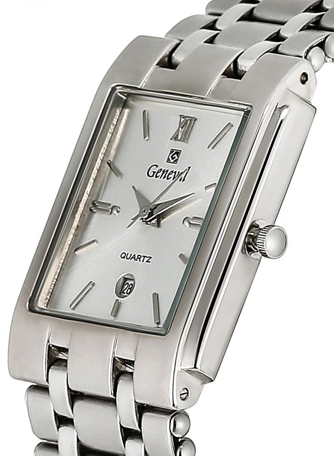Geneval of Switzerland men Water Resistant Stainless Steel Analog Watch GM205WW  - Image 3