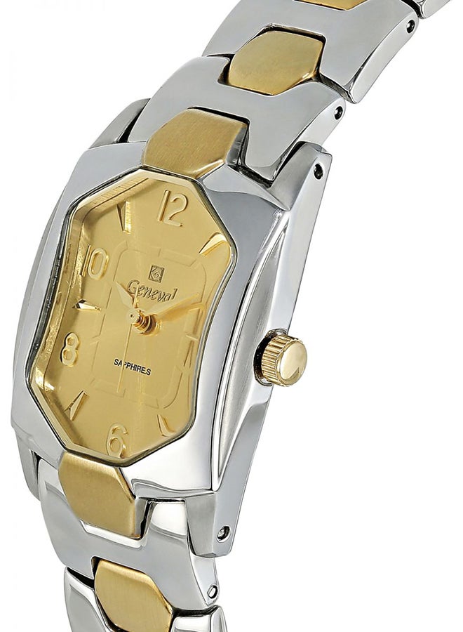 Geneval of Switzerland women Water Resistant Stainless Steel Analog Watch GM522CG  - Image 3