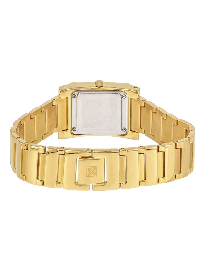 جينيفال من سويسرا ساعة يد بعقارب، مقاومة للماء من الستانلس ستيل طراز GM624GI للنساء - Image 2