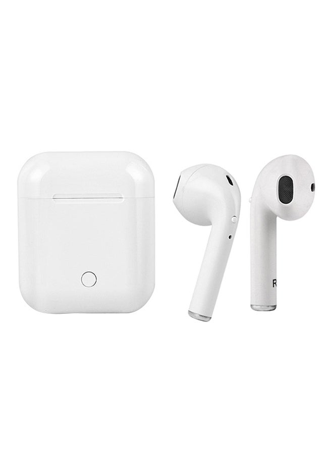 Wireless In-Ear Earbuds With Charging Box White