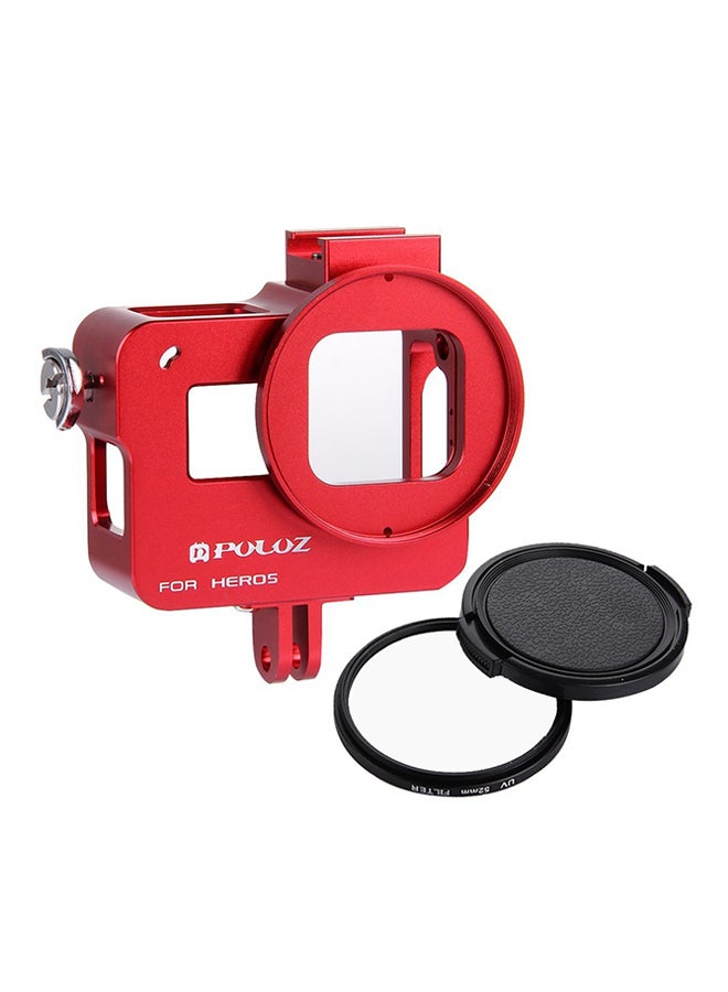 Generic PU183 Protective Case For GoPro Hero 5 Red  - Image 2