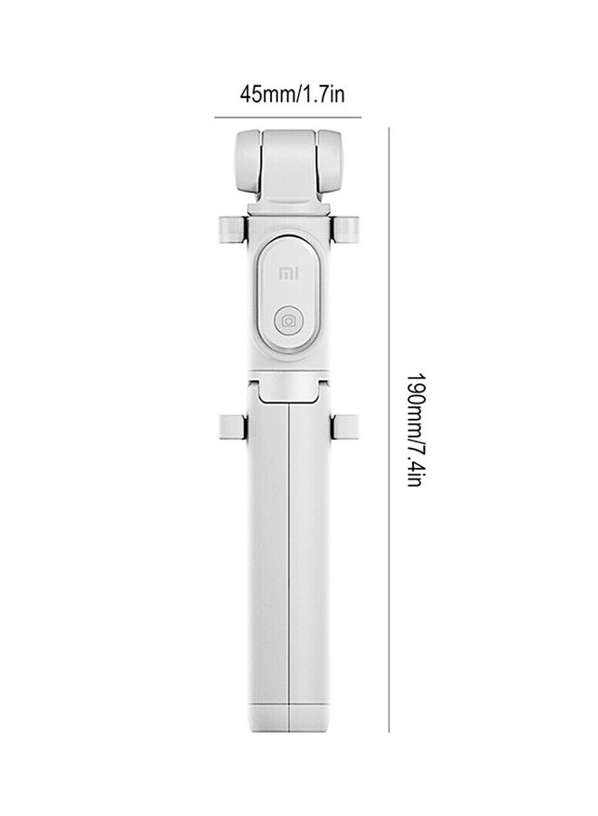 Generic Handheld Mini Bluetooth Selfie Stick Grey  - Image 2