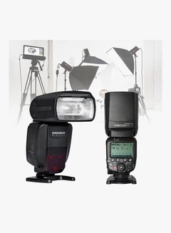 Generic External Flash Light For Canon Camera Black  - Image 4