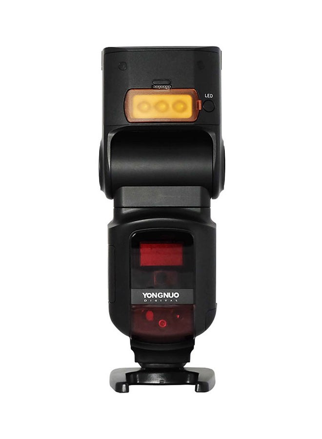 Generic External Flash Light For Canon Camera Black  - Image 2
