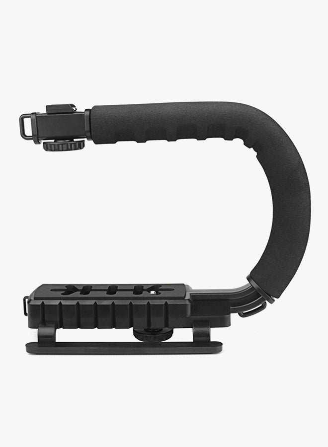 Generic - C-Shaped Handheld Camera Stabilizer Black - Image 1