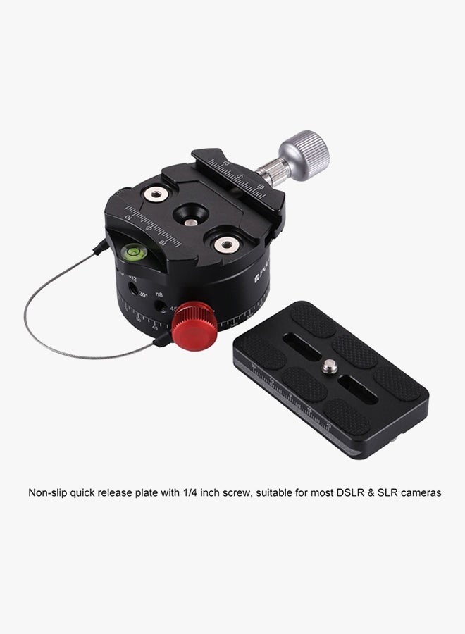 Tripod Ball Head With Quick Release Plate Black - Image 3