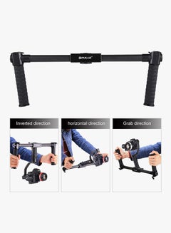Generic Dual Handheld Grip For DSLR Camera Black  - Image 3